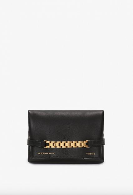 Victoria Beckham Mini Pouch With Long Strap Black